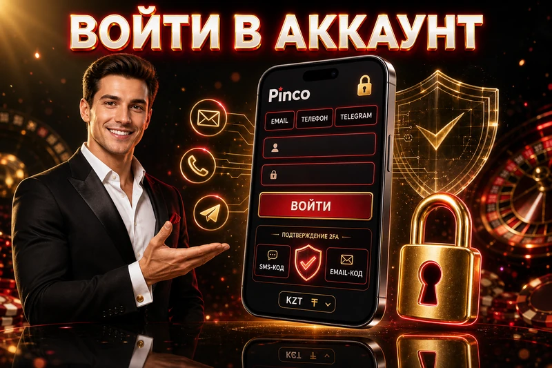 пинко вход — Способы входа в Pinco казино и двухфакторная защита аккаунта